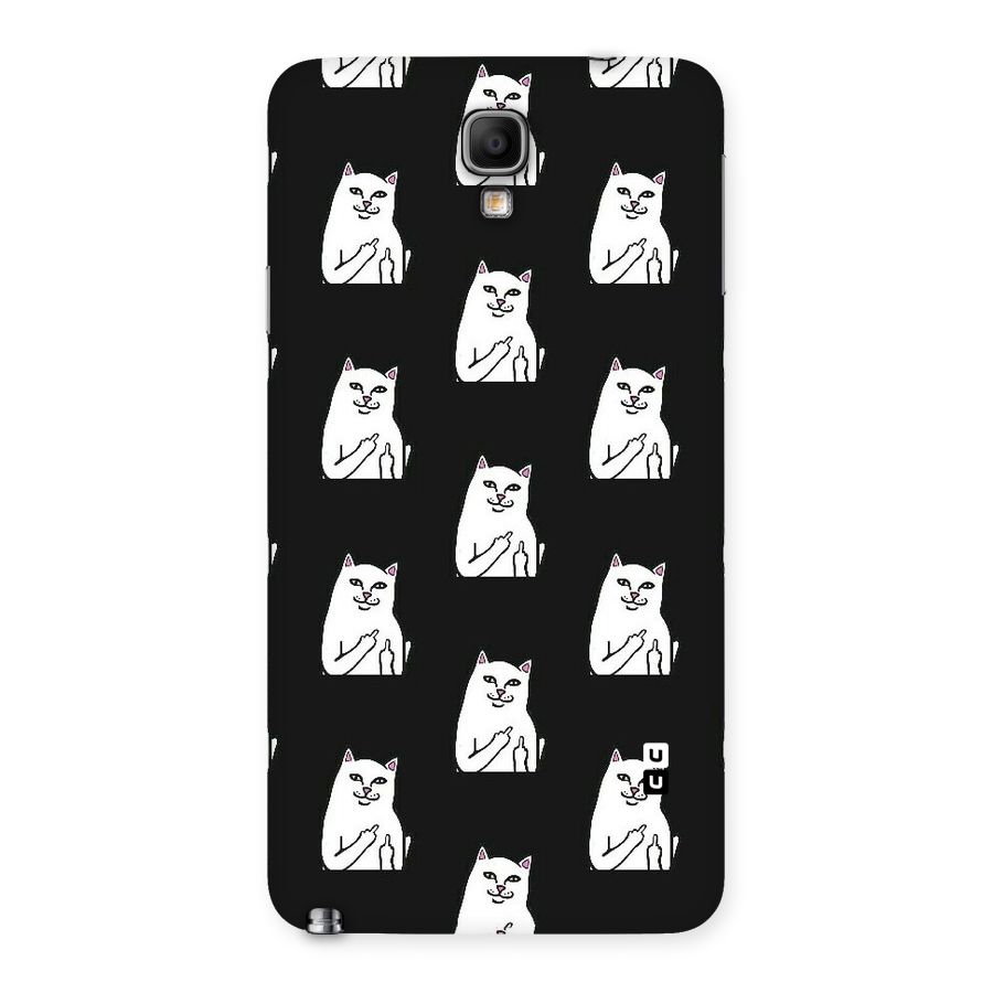 Chill Cat Pattern Back Case for Galaxy Note 3 Neo