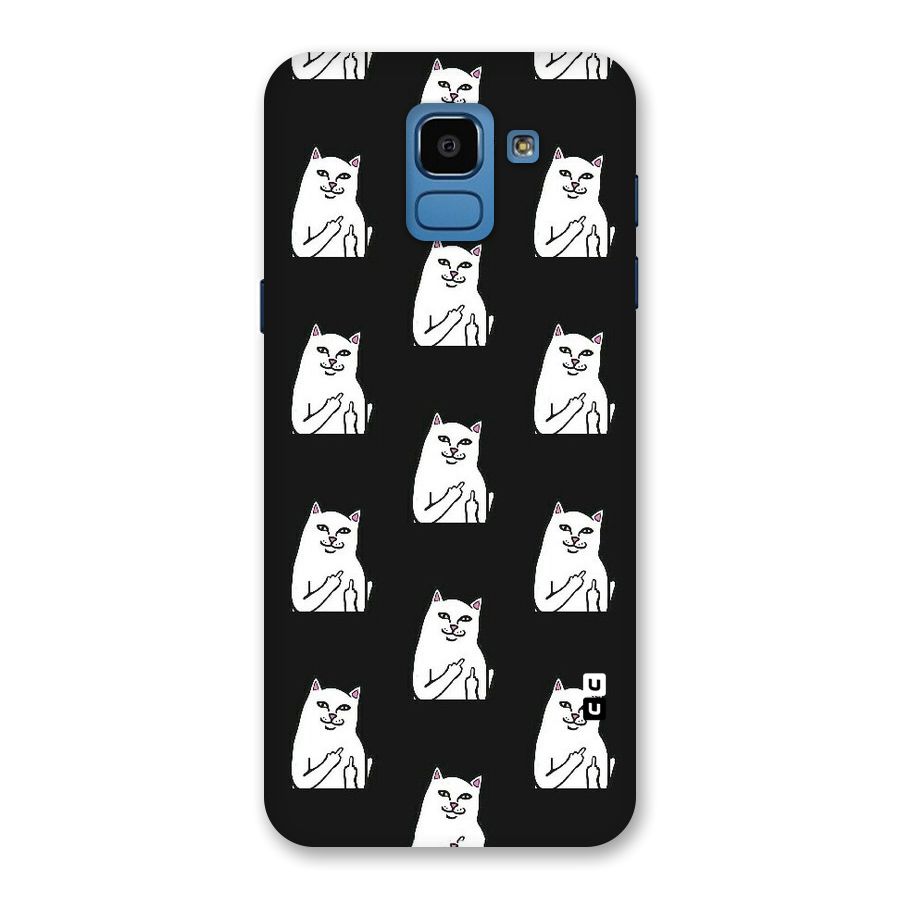 Chill Cat Pattern Back Case for Galaxy On6