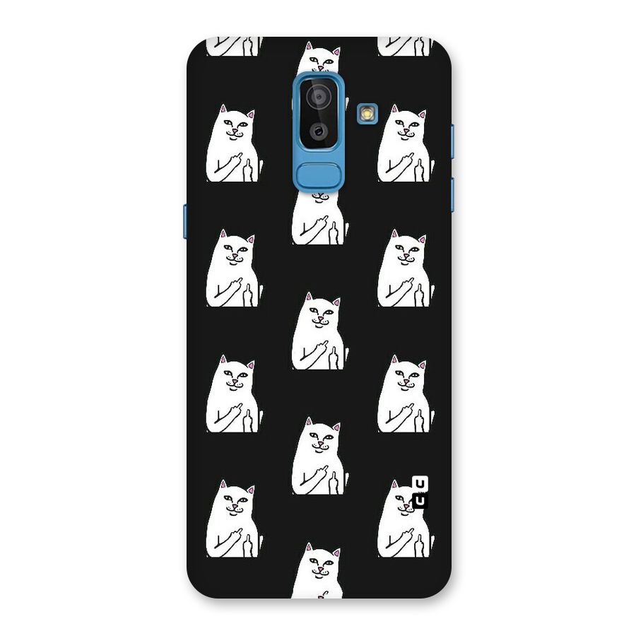 Chill Cat Pattern Back Case for Galaxy On8 (2018)