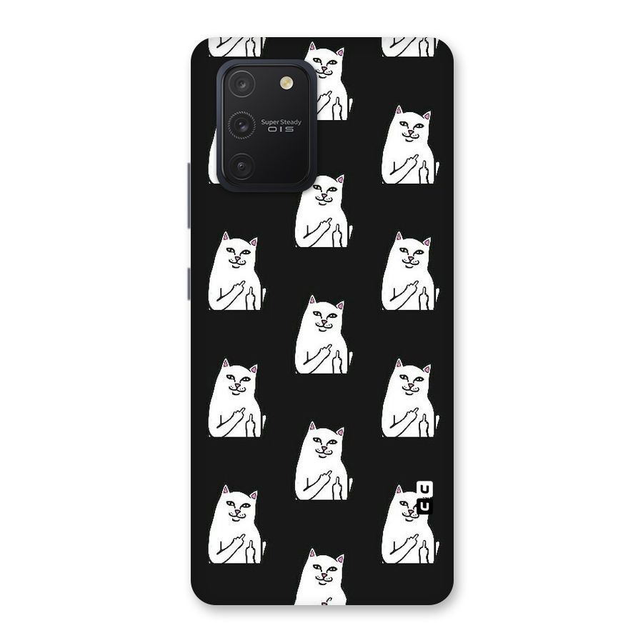 Chill Cat Pattern Back Case for Galaxy S10 Lite