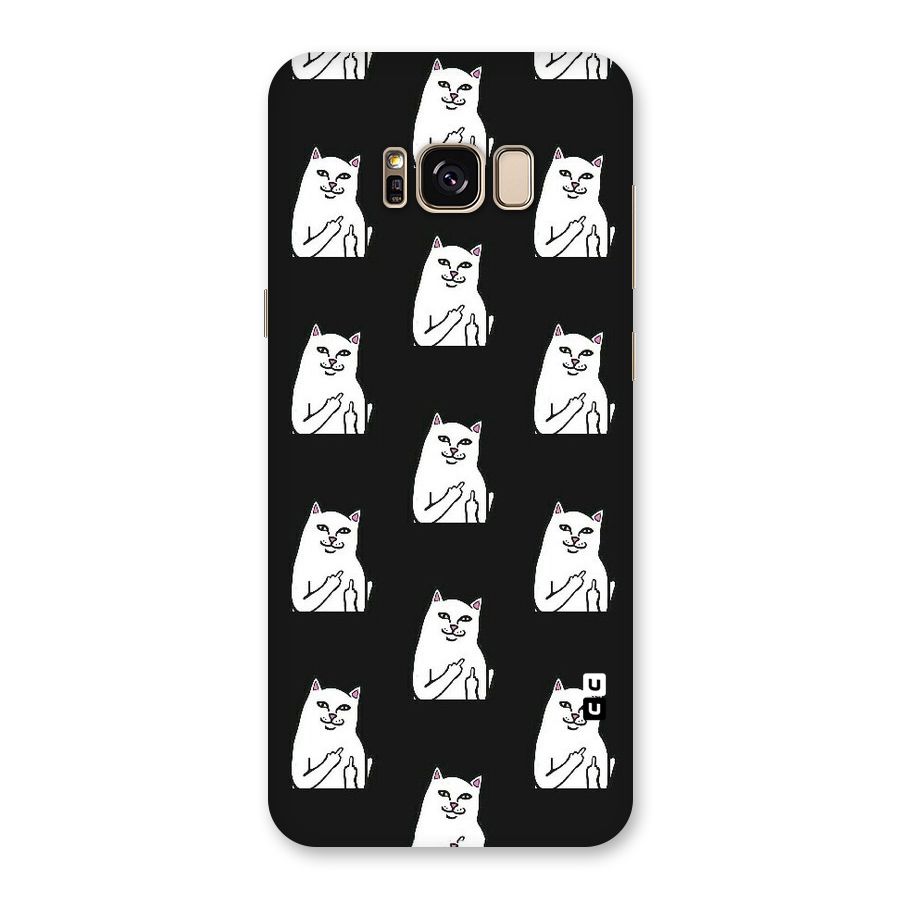 Chill Cat Pattern Back Case for Galaxy S8 Plus