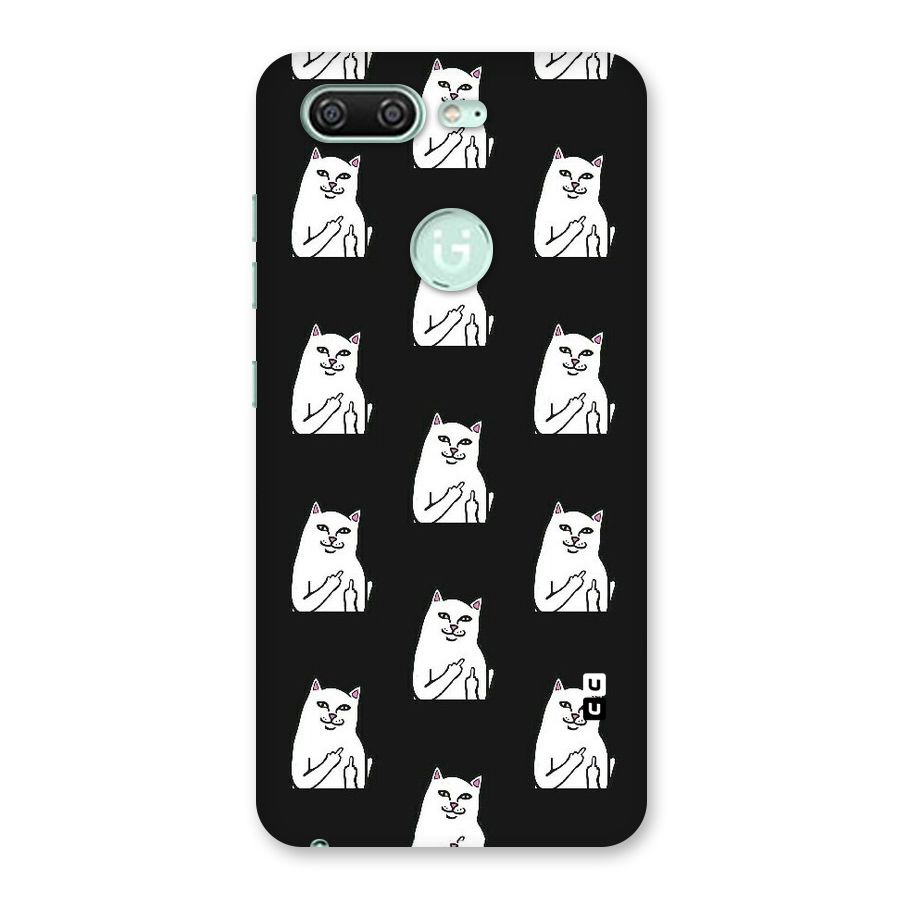 Chill Cat Pattern Back Case for Gionee S10