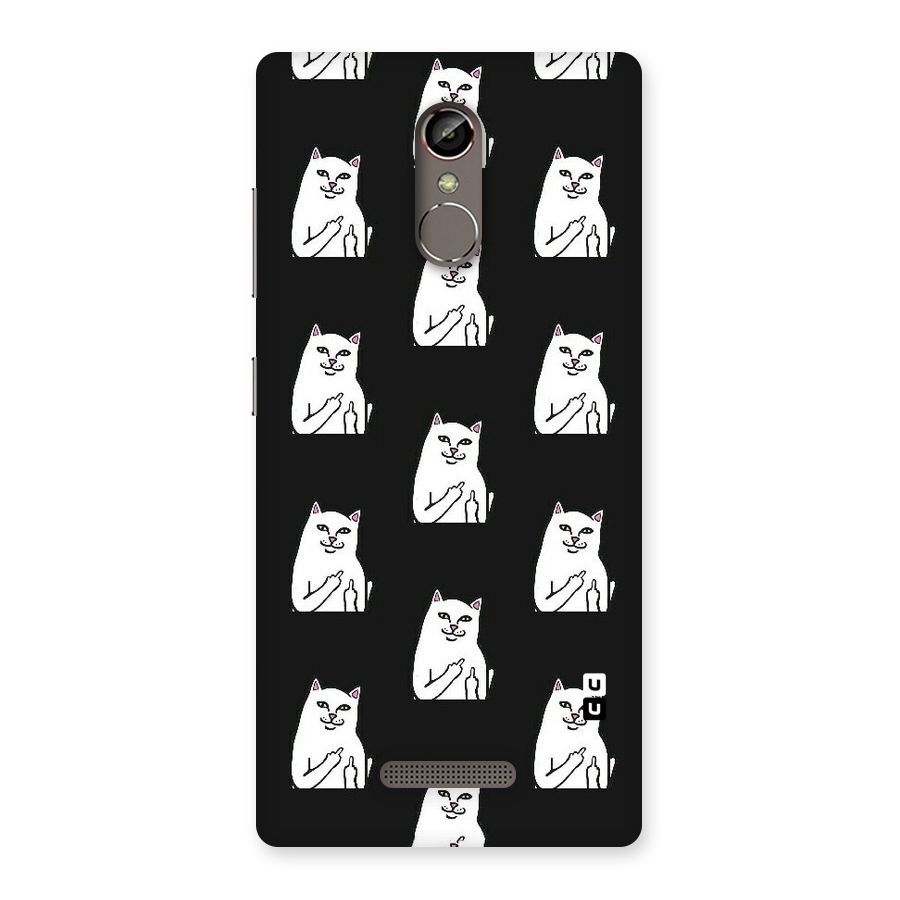 Chill Cat Pattern Back Case for Gionee S6s