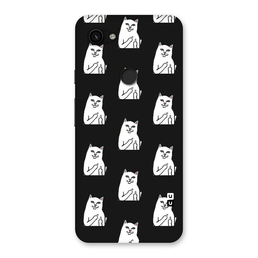Chill Cat Pattern Back Case for Google Pixel 3a XL
