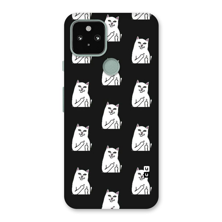Chill Cat Pattern Back Case for Google Pixel 5