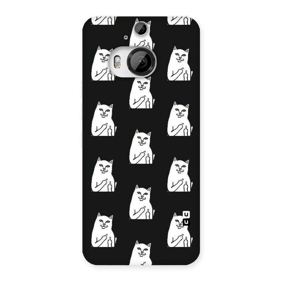 Chill Cat Pattern Back Case for HTC One M9 Plus