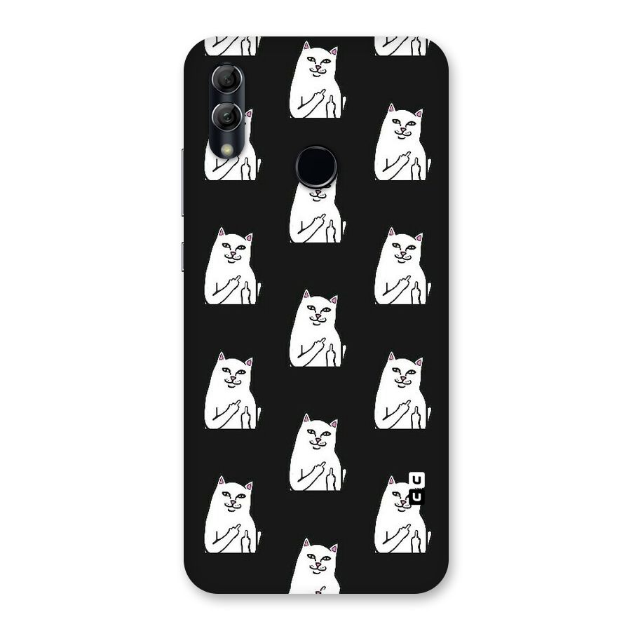 Chill Cat Pattern Back Case for Honor 10 Lite