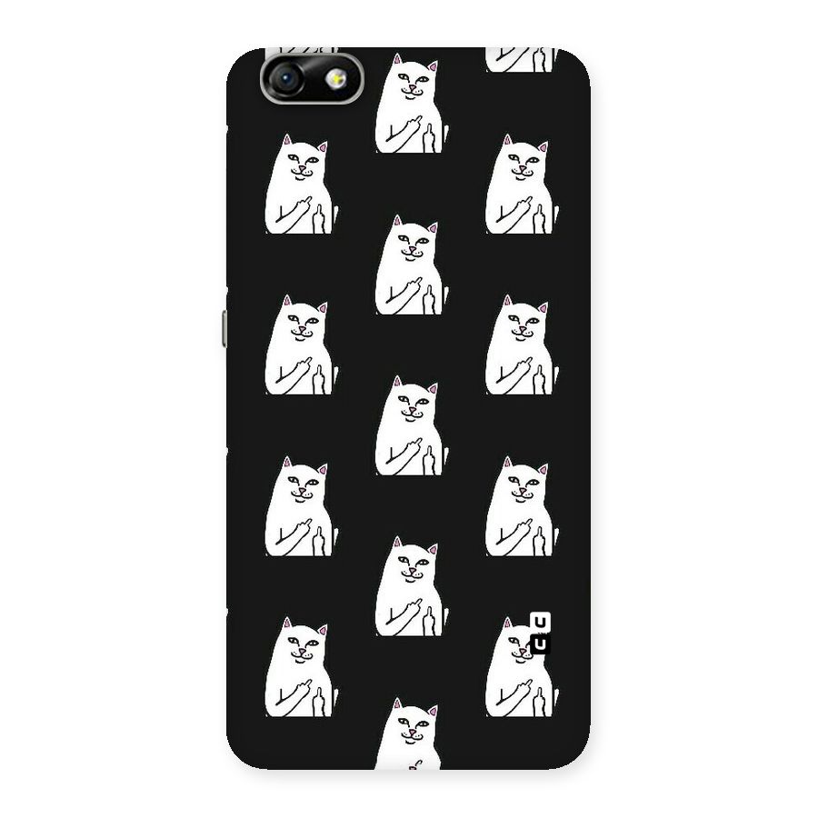 Chill Cat Pattern Back Case for Honor 4X