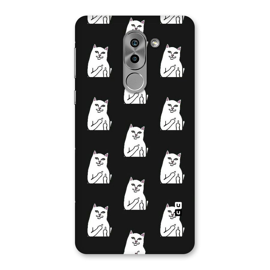 Chill Cat Pattern Back Case for Honor 6X