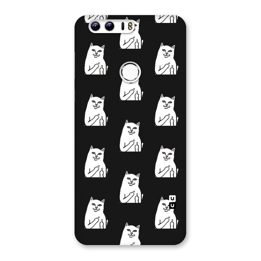 Chill Cat Pattern Back Case for Honor 8