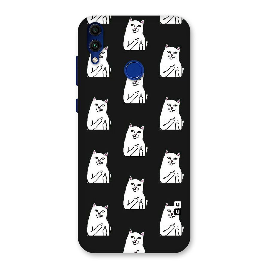Chill Cat Pattern Back Case for Honor 8C