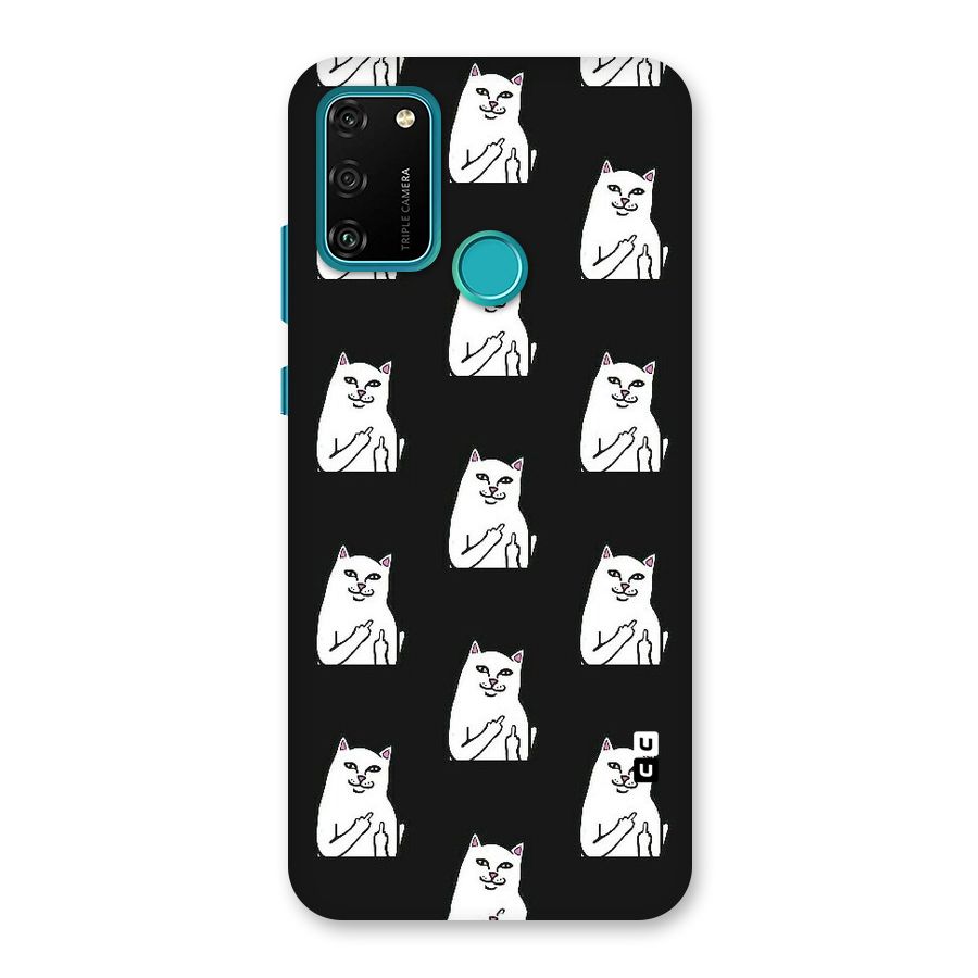 Chill Cat Pattern Back Case for Honor 9A
