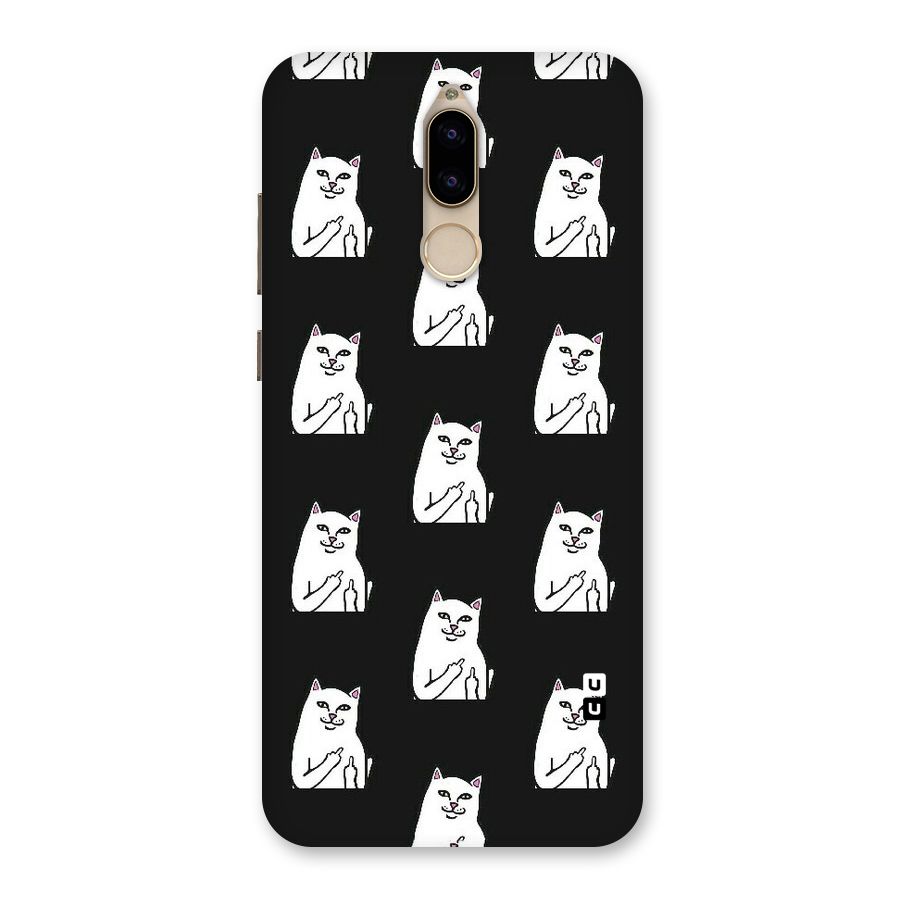 Chill Cat Pattern Back Case for Honor 9i