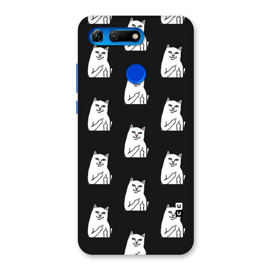 Chill Cat Pattern Back Case for Honor View 20