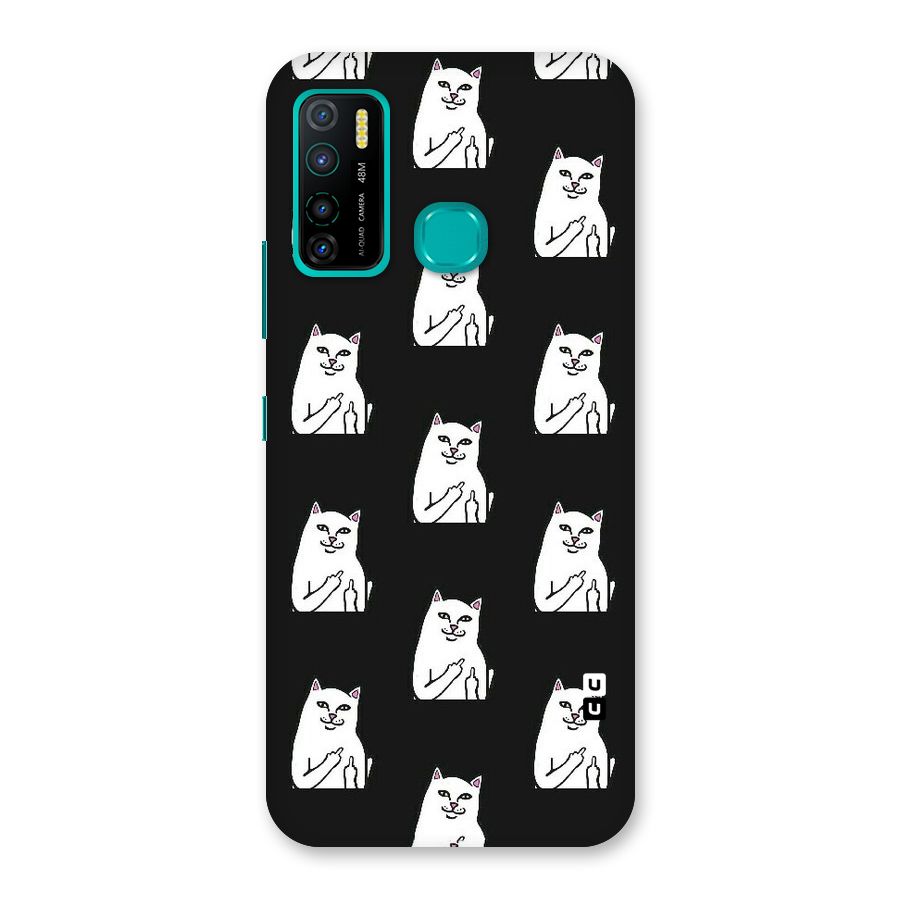 Chill Cat Pattern Back Case for Infinix Hot 9 Pro