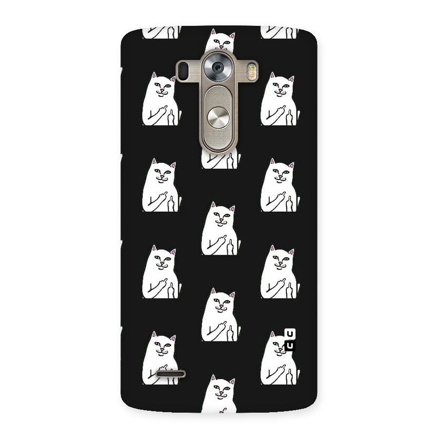 Chill Cat Pattern Back Case for LG G3