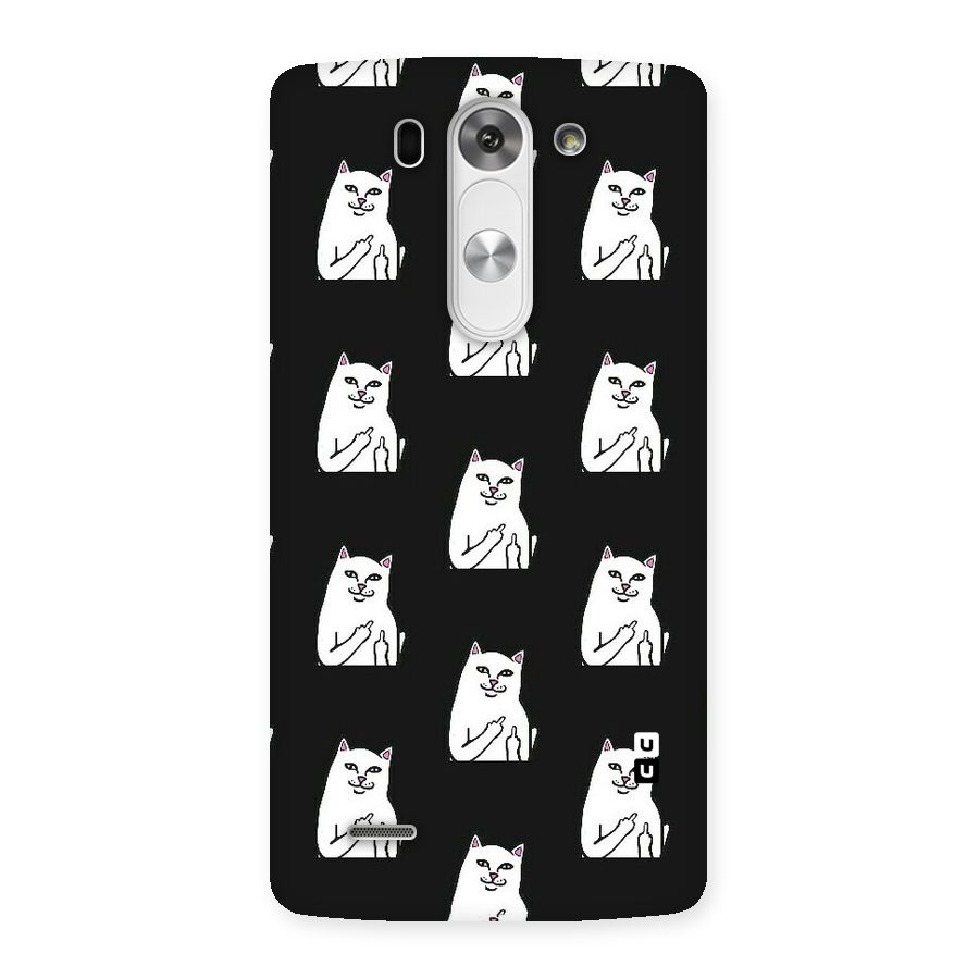Chill Cat Pattern Back Case for LG G3 Mini