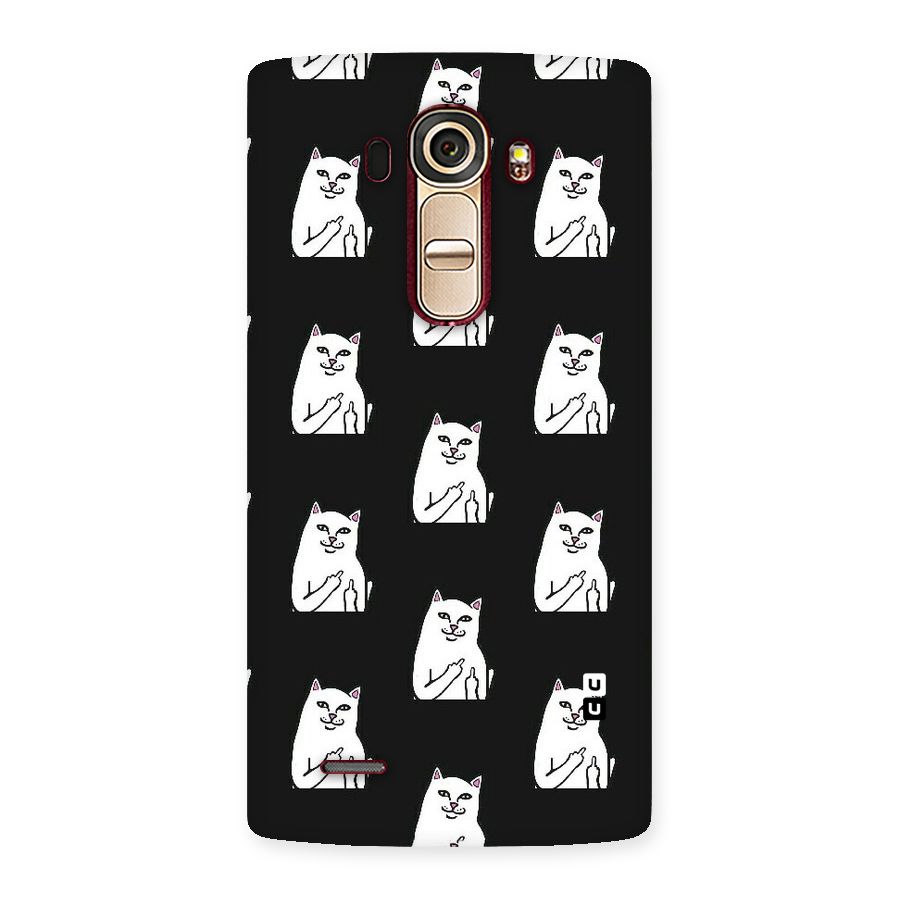 Chill Cat Pattern Back Case for LG G4