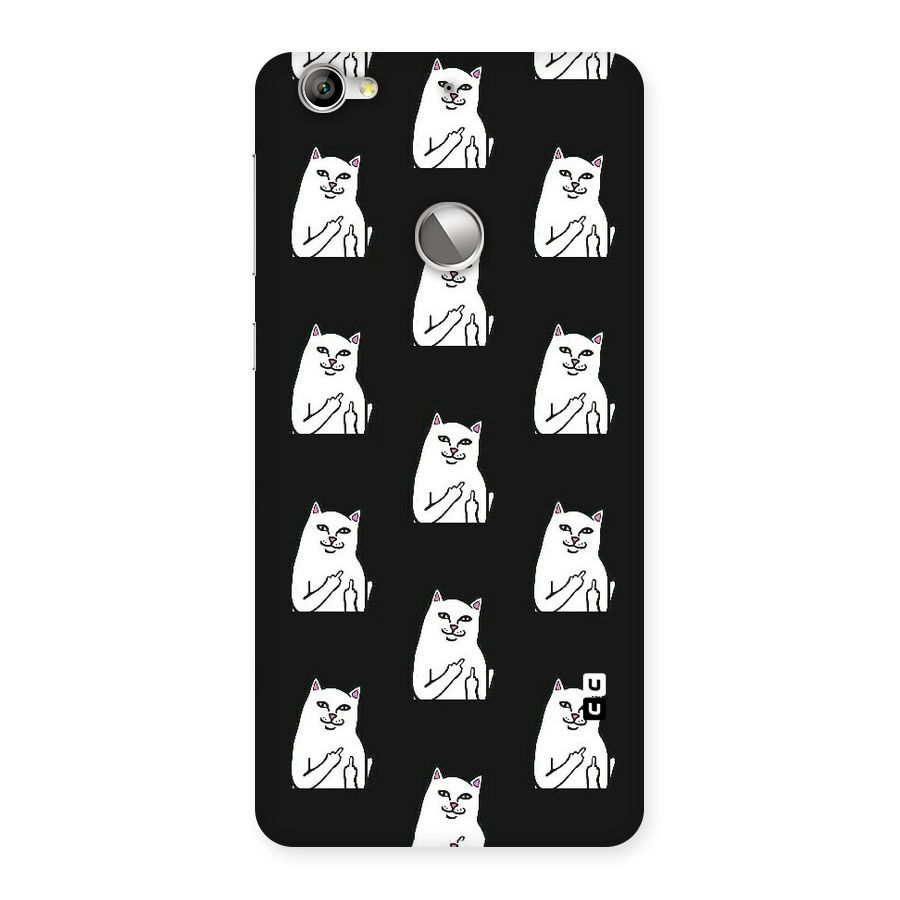 Chill Cat Pattern Back Case for LeTV Le 1s