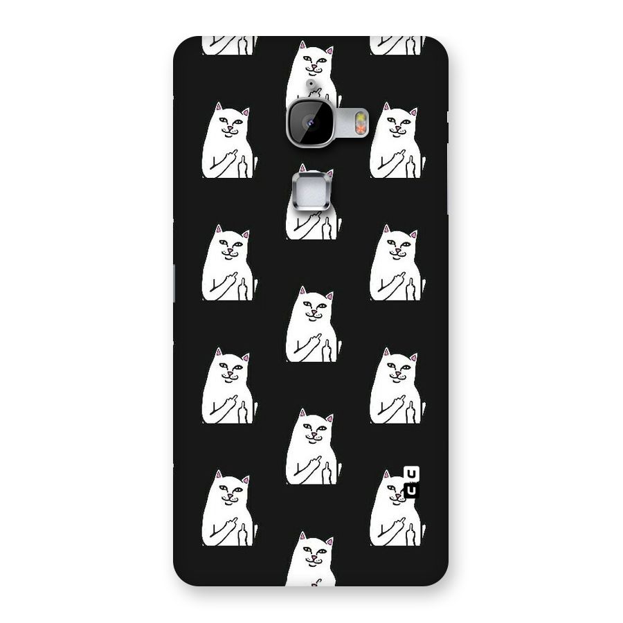 Chill Cat Pattern Back Case for LeTv Le Max