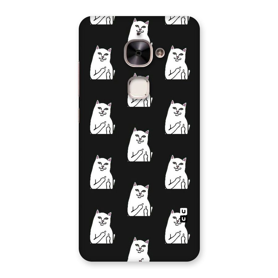 Chill Cat Pattern Back Case for Le 2