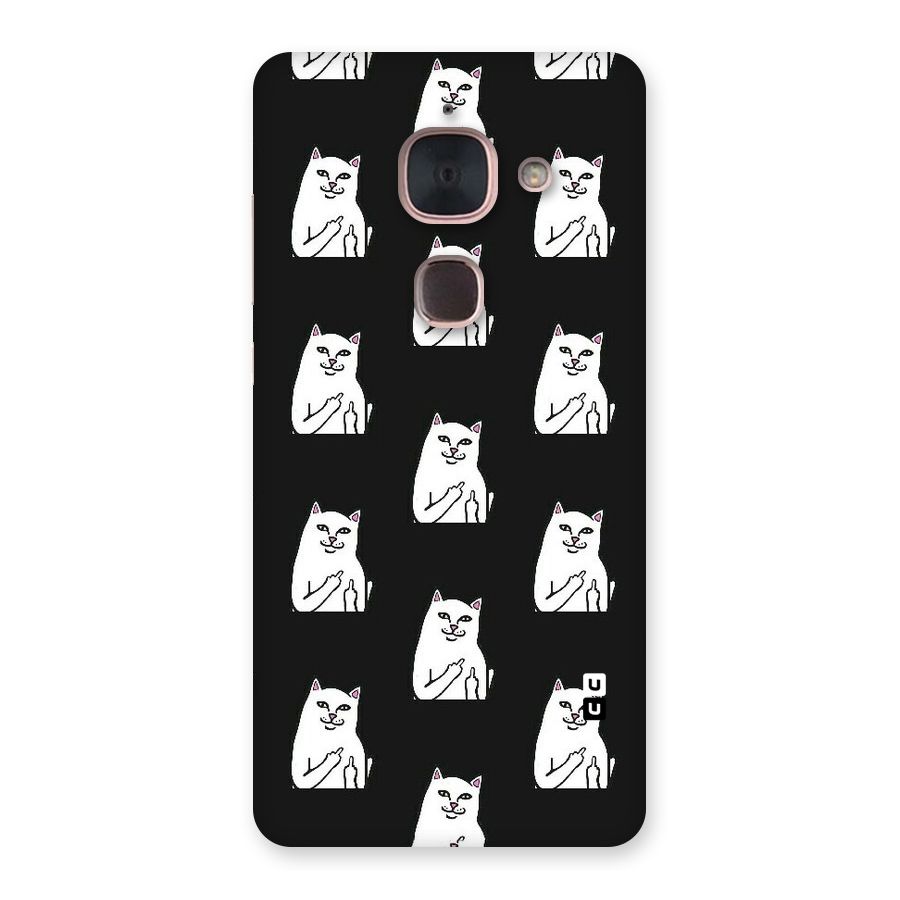 Chill Cat Pattern Back Case for Le Max 2