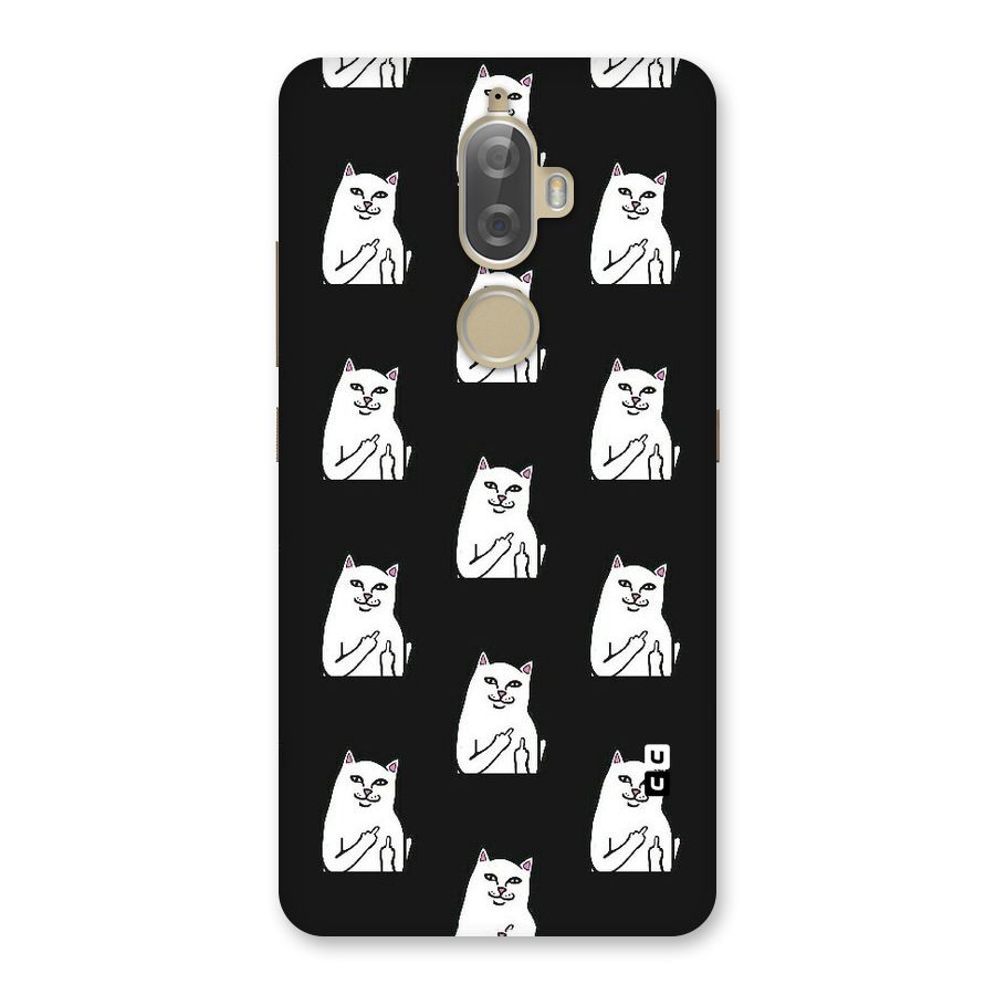 Chill Cat Pattern Back Case for Lenovo K8 Plus