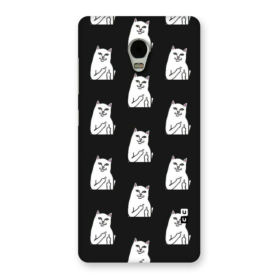 Chill Cat Pattern Back Case for Lenovo Vibe P1