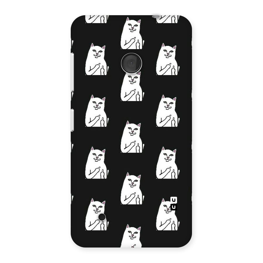 Chill Cat Pattern Back Case for Lumia 530