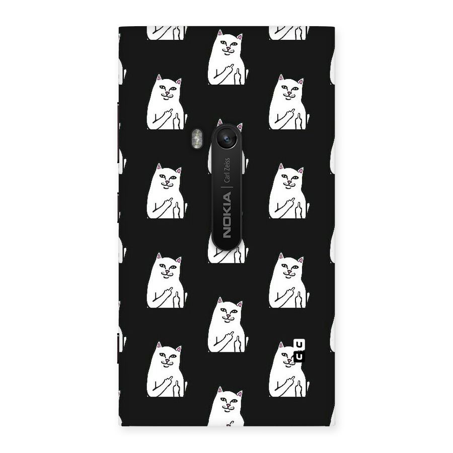 Chill Cat Pattern Back Case for Lumia 920