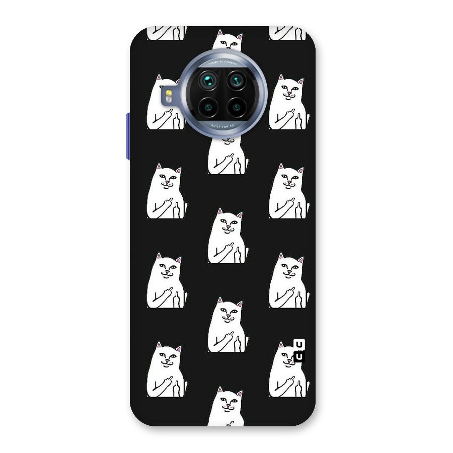 Chill Cat Pattern Back Case for Mi 10i