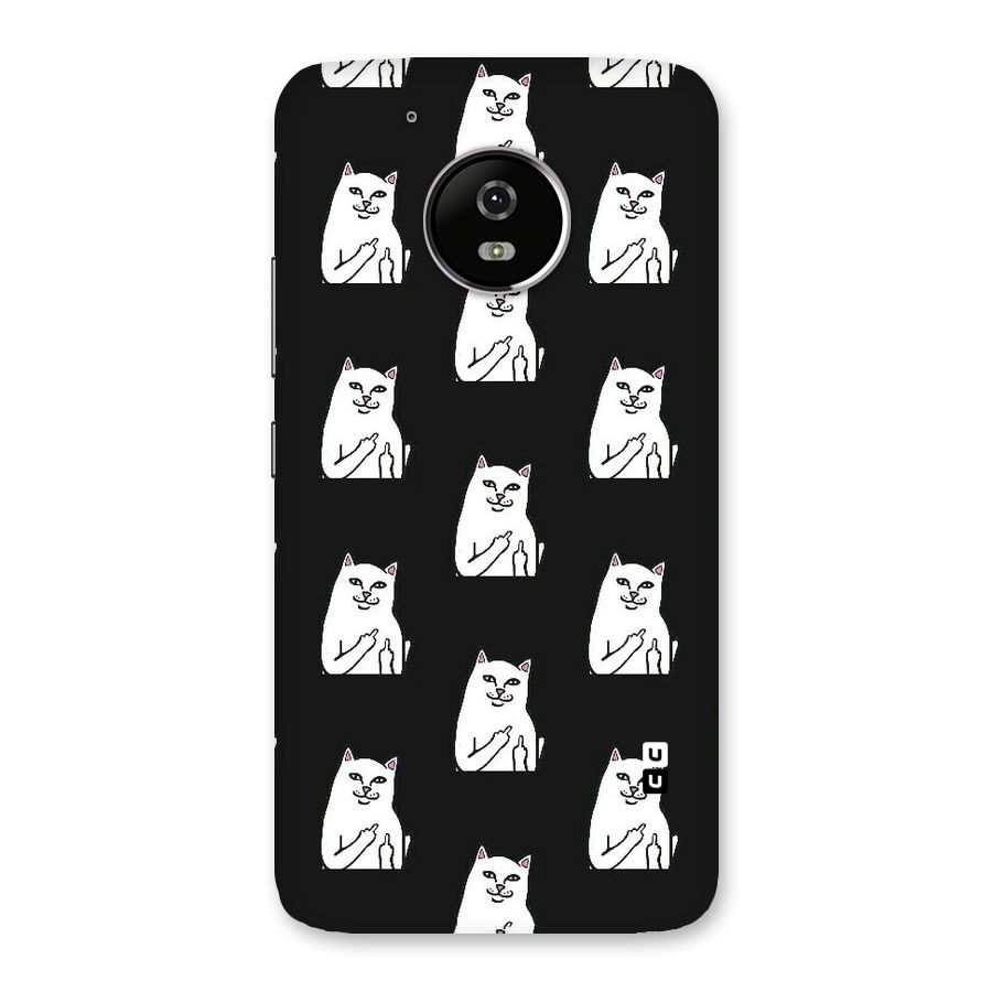Chill Cat Pattern Back Case for Moto G5