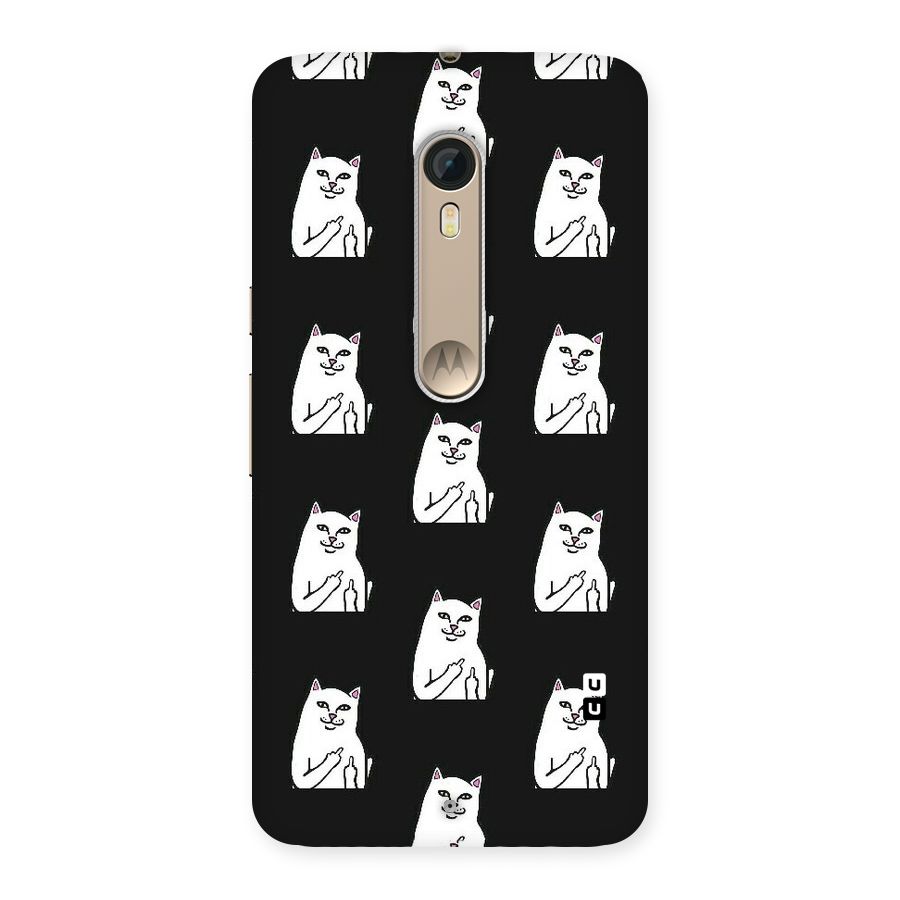 Chill Cat Pattern Back Case for Motorola Moto X Style