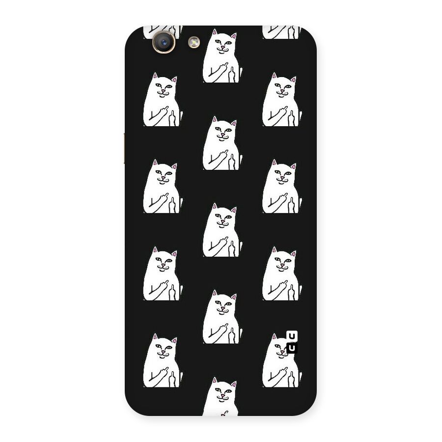 Chill Cat Pattern Back Case for Oppo F1s