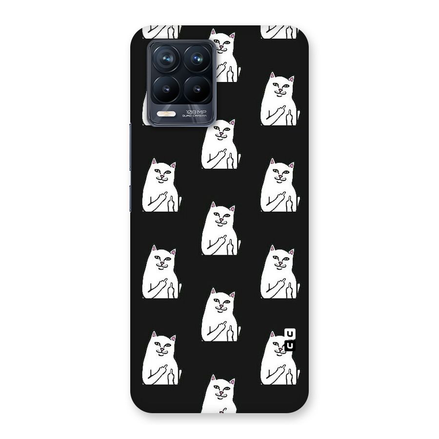 Chill Cat Pattern Back Case for Realme 8 Pro