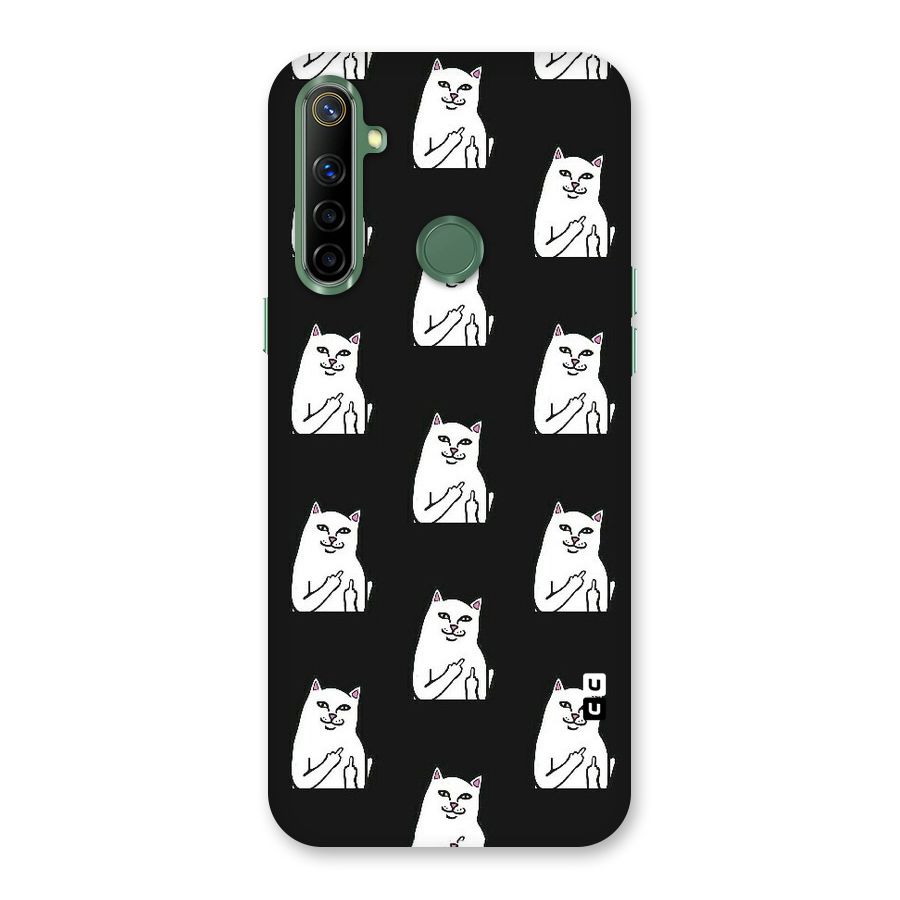 Chill Cat Pattern Back Case for Realme Narzo 10