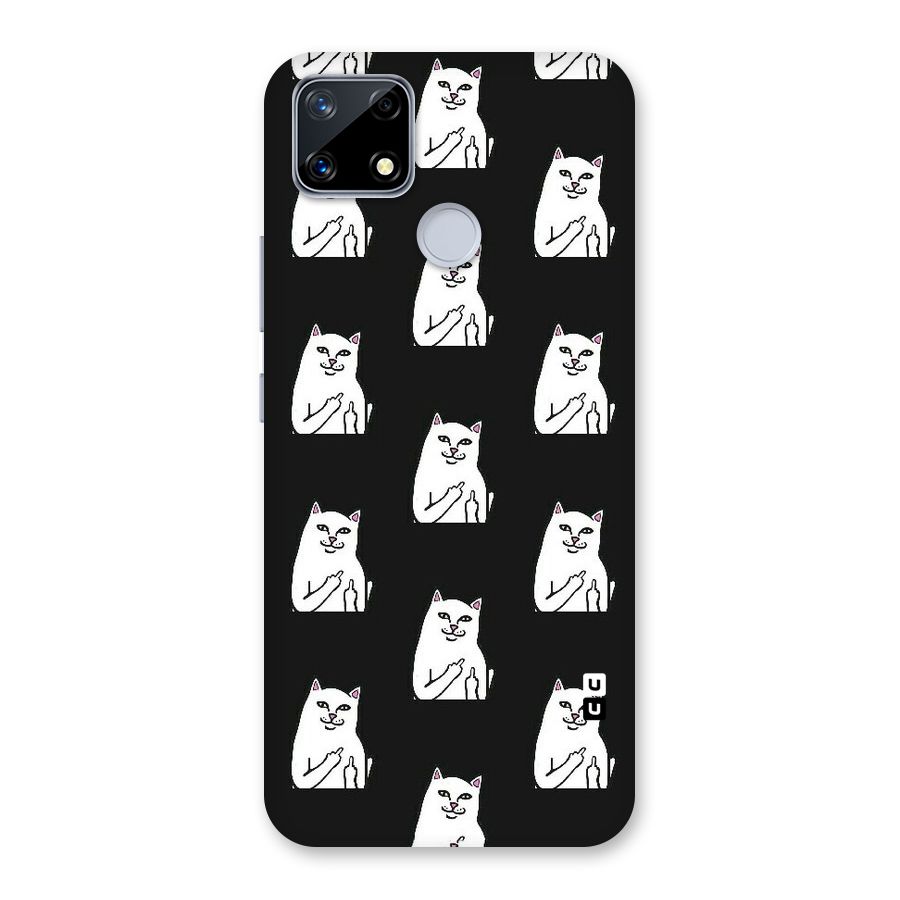 Chill Cat Pattern Back Case for Realme Narzo 20