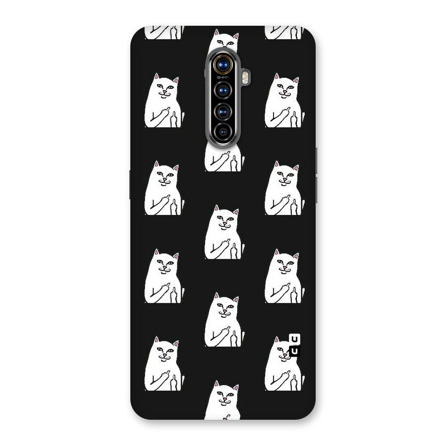 Chill Cat Pattern Back Case for Realme X2 Pro