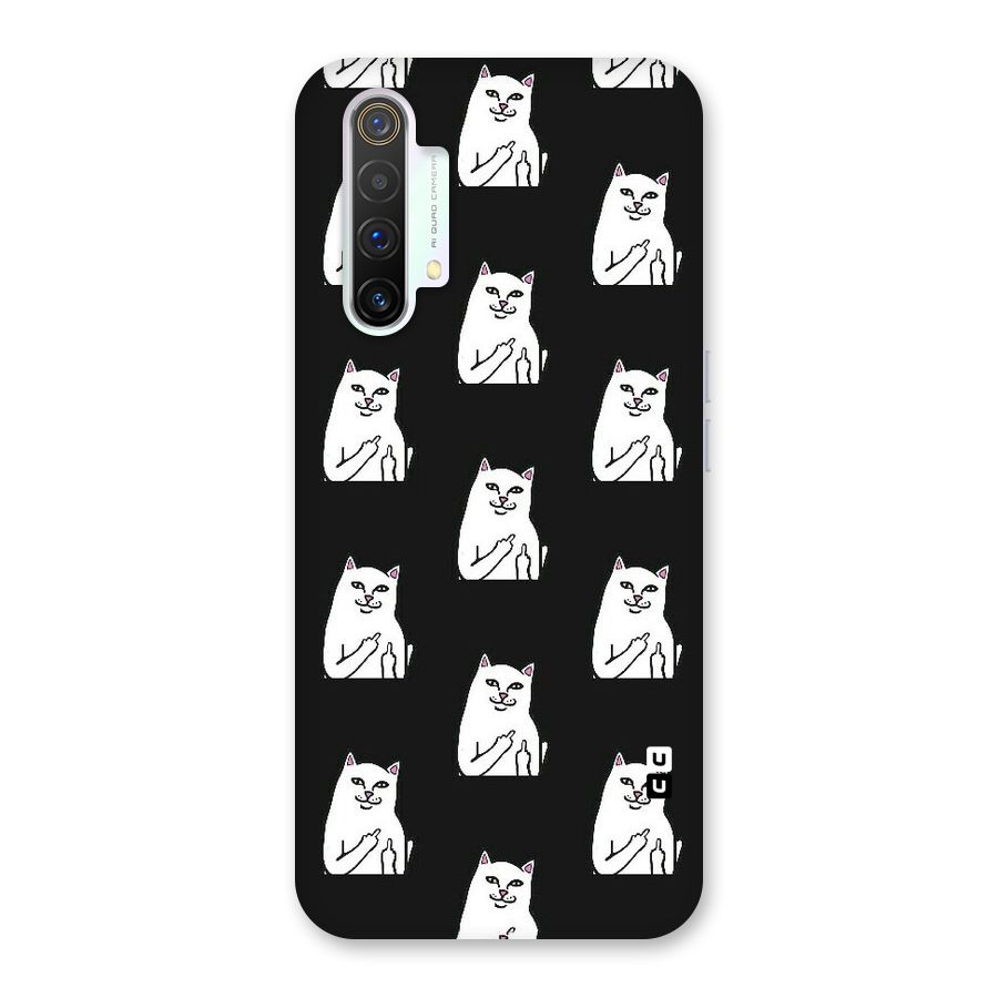 Chill Cat Pattern Back Case for Realme X3 SuperZoom