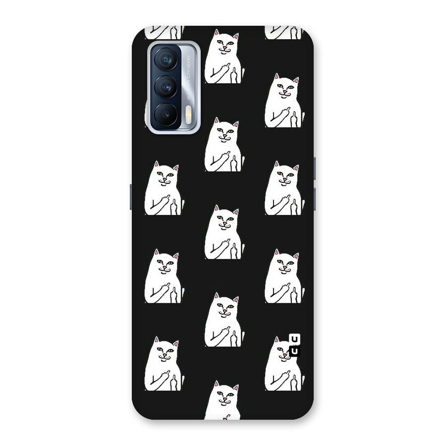Chill Cat Pattern Back Case for Realme X7