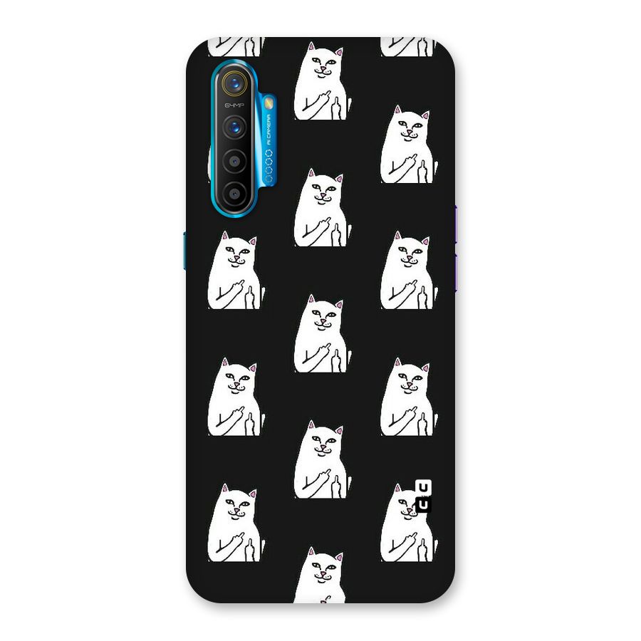 Chill Cat Pattern Back Case for Realme XT