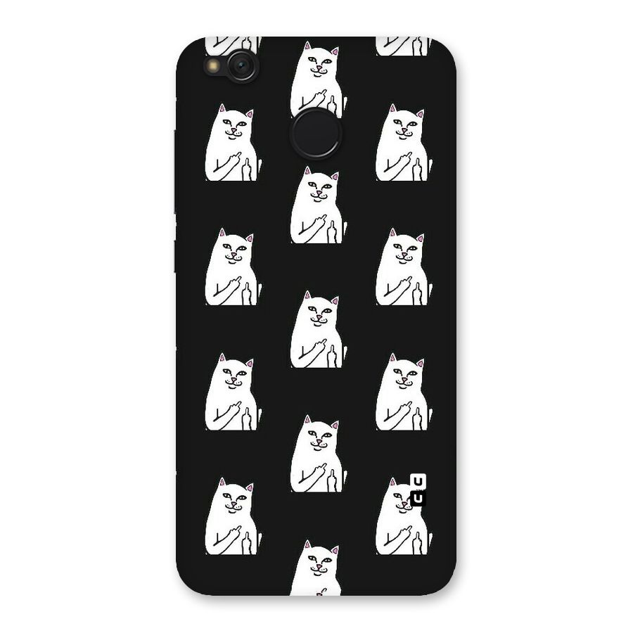 Chill Cat Pattern Back Case for Redmi 4
