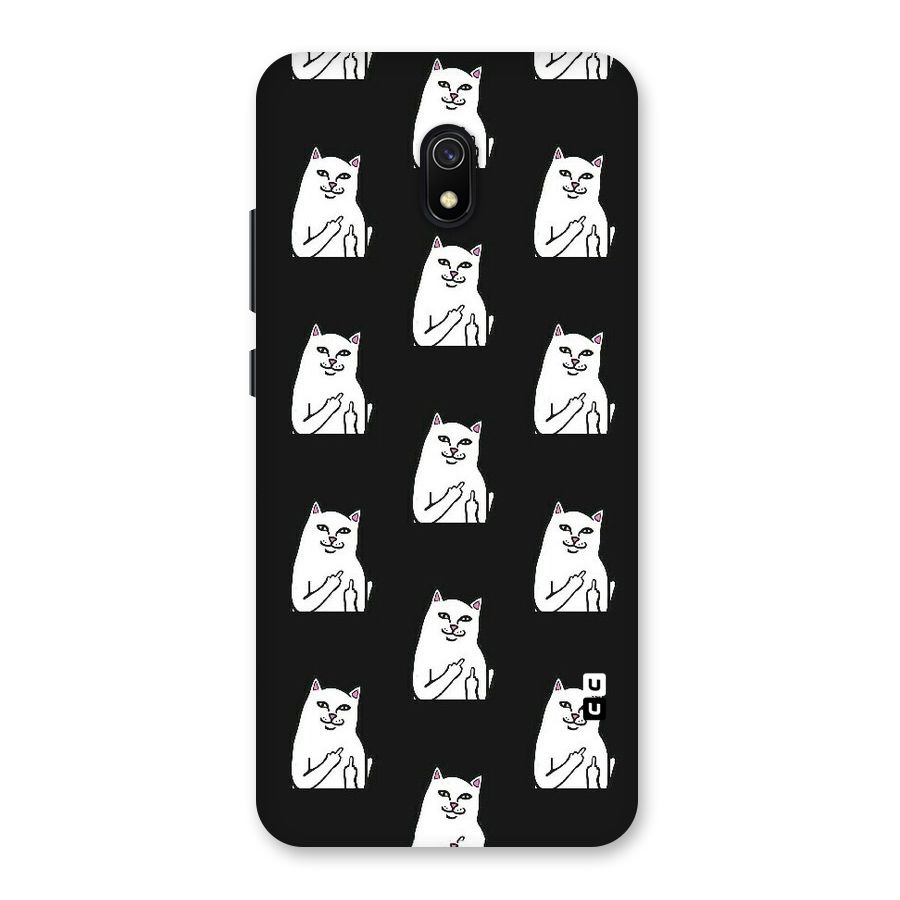 Chill Cat Pattern Back Case for Redmi 8A
