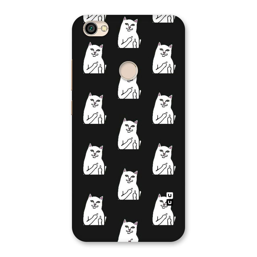 Chill Cat Pattern Back Case for Redmi Y1 2017