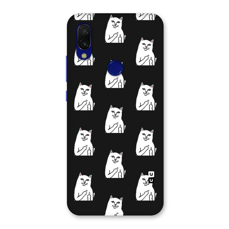 Chill Cat Pattern Back Case for Redmi Y3