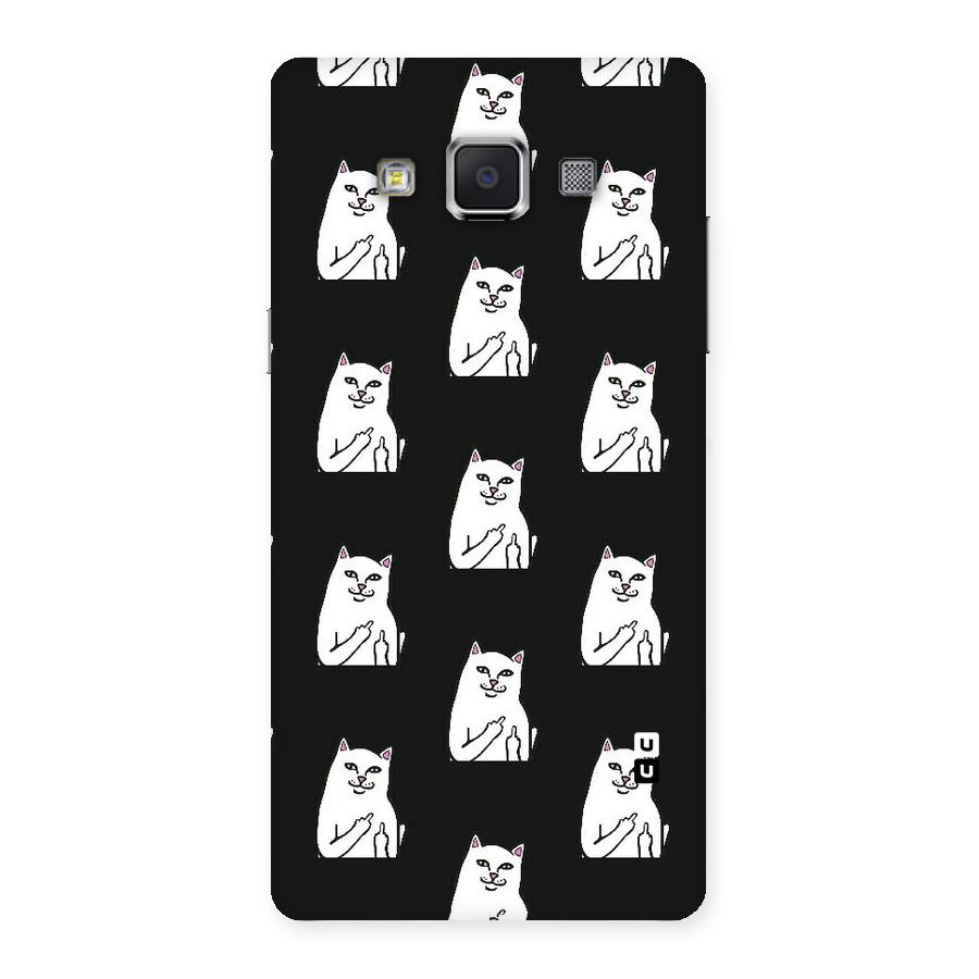 Chill Cat Pattern Back Case for Samsung Galaxy A5