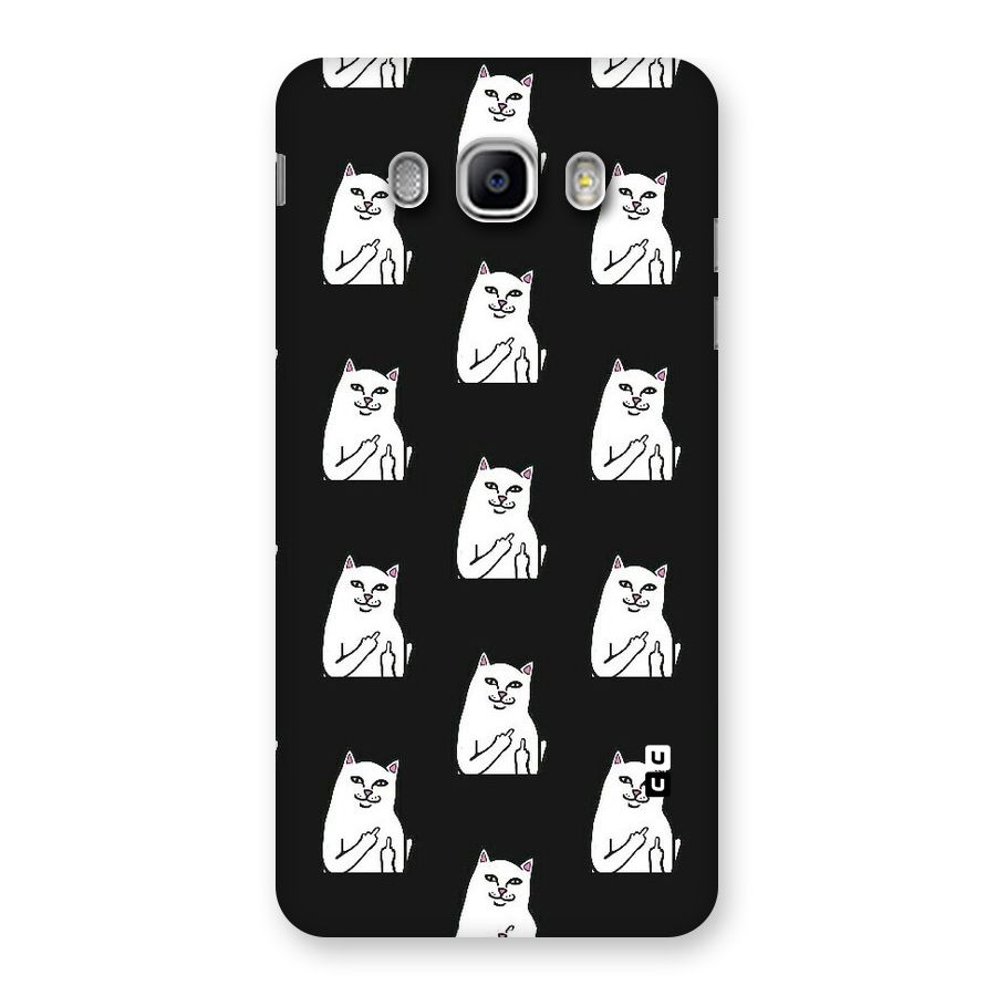 Chill Cat Pattern Back Case for Samsung Galaxy J5 2016