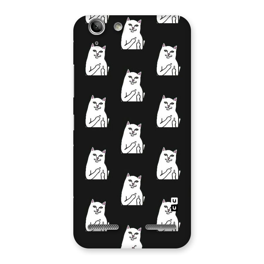 Chill Cat Pattern Back Case for Vibe K5