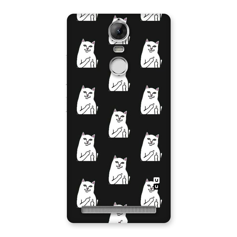 Chill Cat Pattern Back Case for Vibe K5 Note