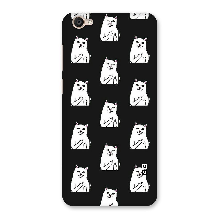Chill Cat Pattern Back Case for Vivo Y55s